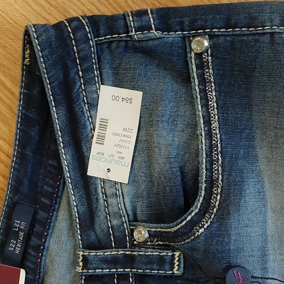Vigoss, capri,jeans, size 22/L21, sretch - Picture 2 of 11